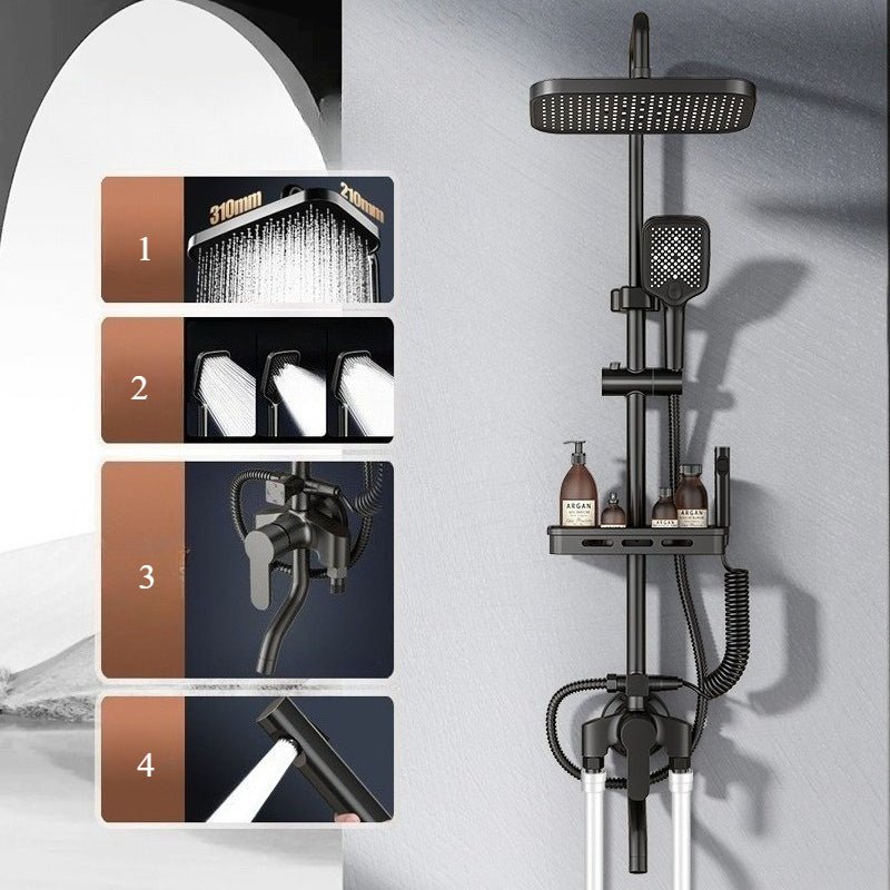 Colonne de douche thermostatique | CopperLuxe - Ma Maison Epurée