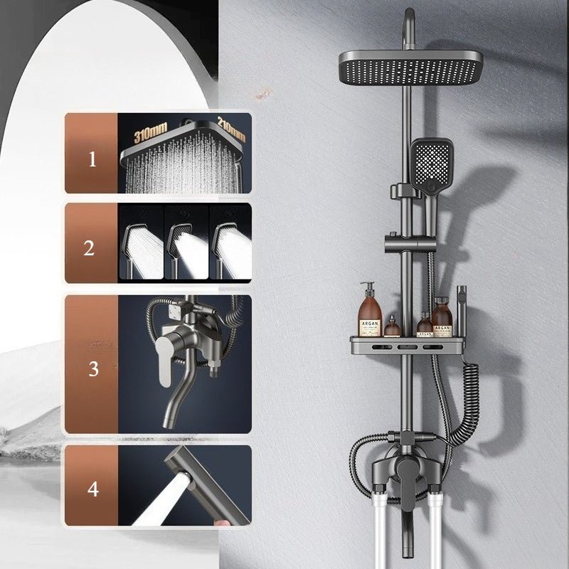 Colonne de douche thermostatique | CopperLuxe - Ma Maison Epurée
