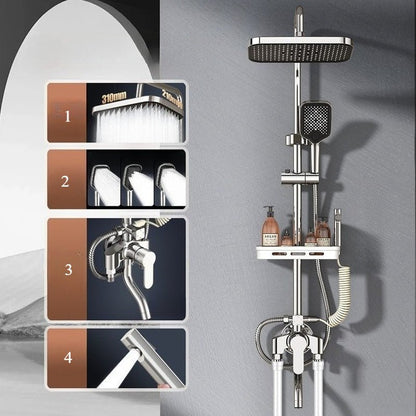 Colonne de douche thermostatique | CopperLuxe - Ma Maison Epurée