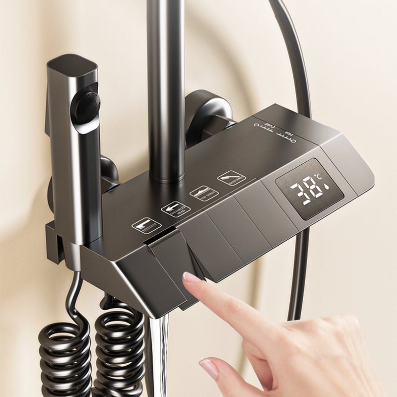 Colonne Douche Thermostatique LED | HydroElectric - Ma Maison Epurée