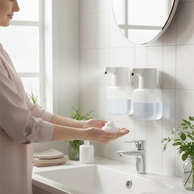 Distributeur de savon mural | AutoClean - Ma Maison Epurée