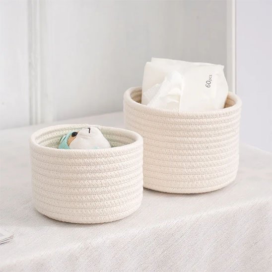 Paniers de rangement | Styleco - Ma Maison Epurée