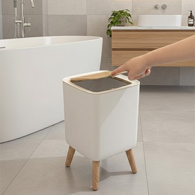 Poubelle salle de bain | Design Compact - Ma Maison Epurée