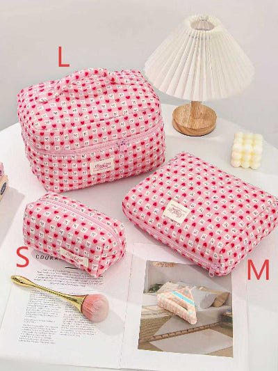 trousse de toilette femme | Coton Matelassé - Ma Maison Epurée
