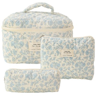 trousse de toilette femme | Coton Matelassé - Ma Maison Epurée