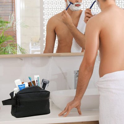 trousse de toilette homme | Étanche Spacieuse - Ma Maison Epurée